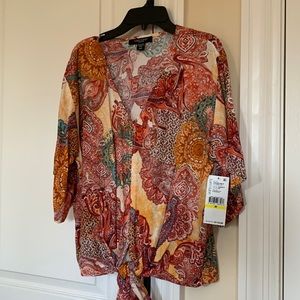 Karen Kane top. Great for fall!